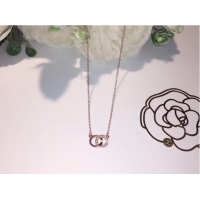 Well Crafted Gucci Necklace CE4135 Rose Gold