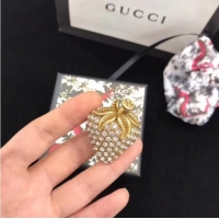 Best Inexpensive Gucci Brooch CE5180 White