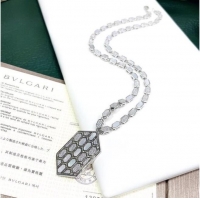 Fashion Inexpensive BVLGARI Necklace CE6087 Silver