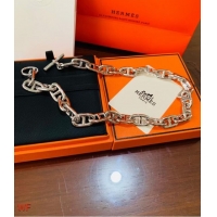 Cheap Classic Hermes Necklace CE6207 Silver