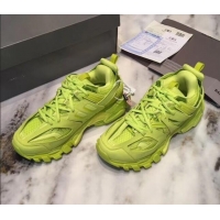 Best Luxury Balenciaga Track-s 3.0 Trainer Sneakers 062261 Yellow 