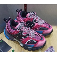 Perfect Balenciaga Track 3.0 Tess Trainer Sneakers 090186 Pink/Purple