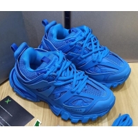 Best Design Balenciaga Track 3.0 Tess Trainer Sneakers 090186 All Blue