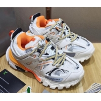 Best Price Balenciaga Track 3.0 Tess Trainer Sneakers 090186 Off-white/Orange