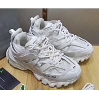 Well Crafted Balenciaga Track 3.0 Tess Trainer Sneakers 090186 White