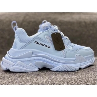 Best Price Balenciaga Triple S Sneakers 102404 Sky Blue