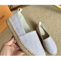 Good Product Louis Vuitton Since 1854 Starboard Flat Espadrilles 1A8D4M White