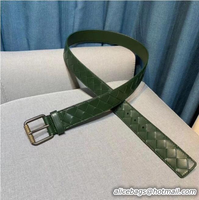 Low Price Bottega Veneta Intrecciato Nappa Belt 5567 Green