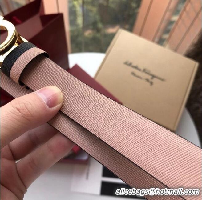 Low Cost Ferragamo Original Calf Leather 25MM F4991-1