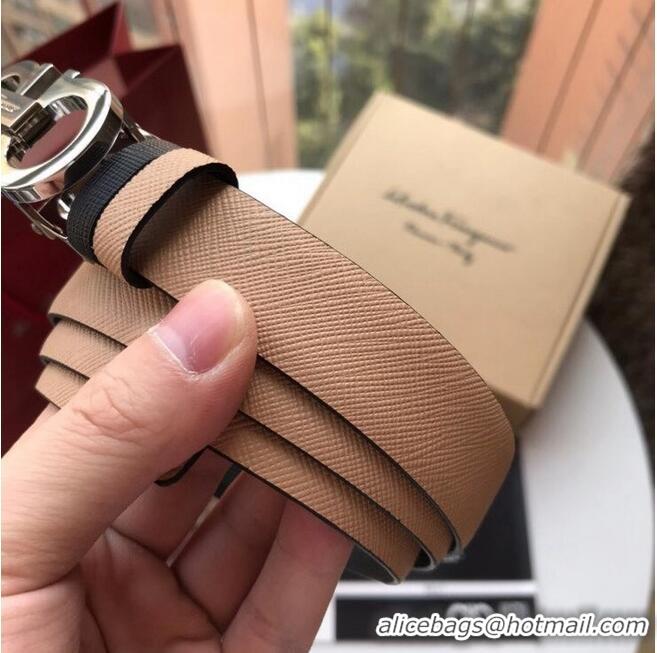 Reasonable Price Ferragamo Original Calf Leather 25MM F4991-3