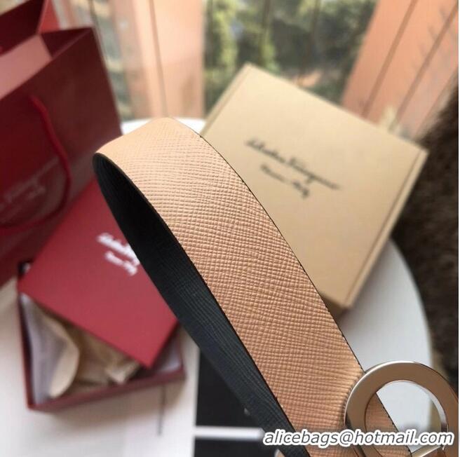 Reasonable Price Ferragamo Original Calf Leather 25MM F4991-3