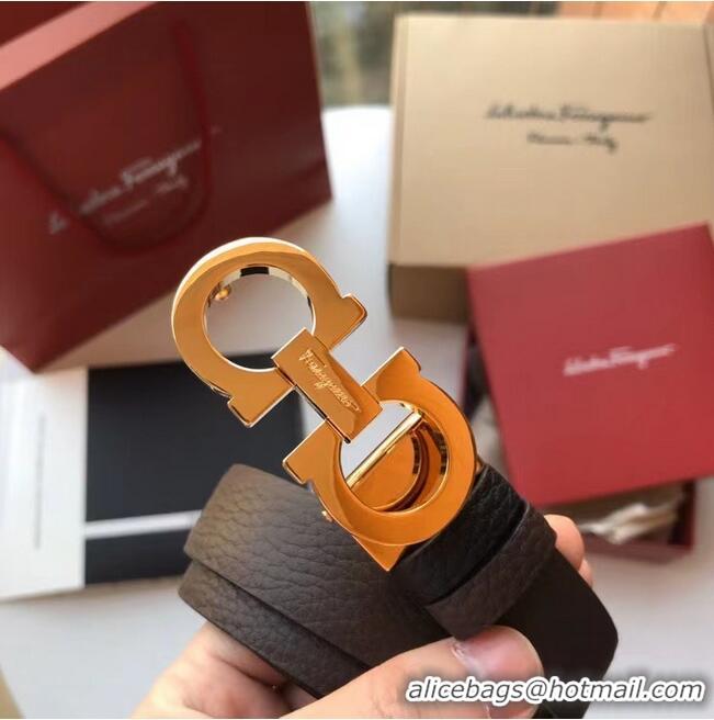 Free Shipping Design Ferragamo Original Calf Leather 25MM F4991-6