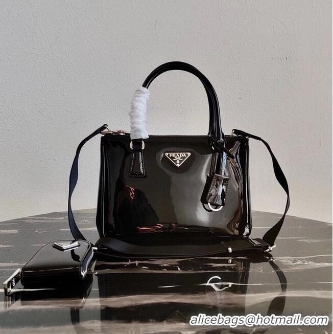 Good Product Prada Galleria brushed leather bag 1BA896 black