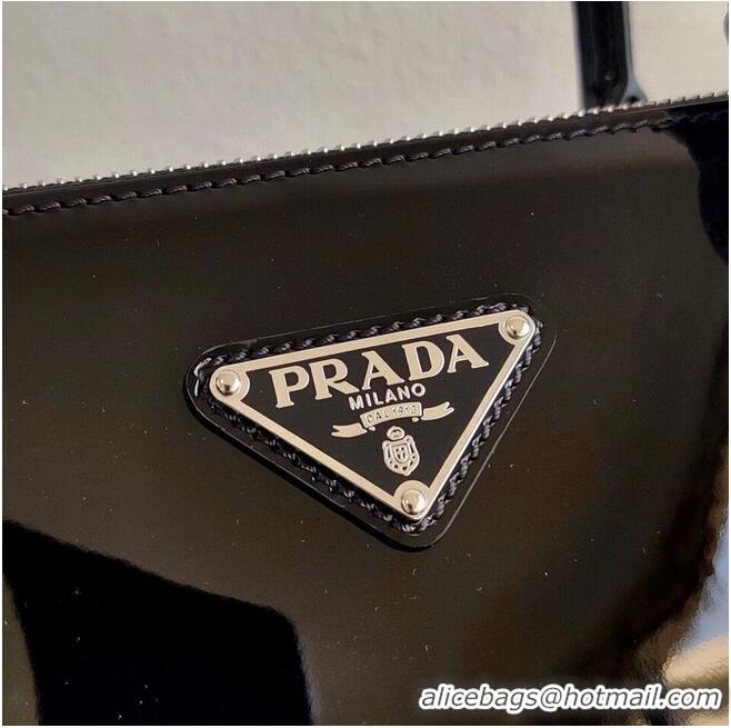 Good Product Prada Galleria brushed leather bag 1BA896 black