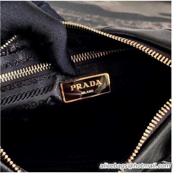 Affordable Price Prada Gaufre nappa leather shoulder bag 1BC151A black