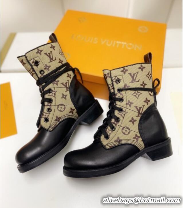 Best Price Louis Vuitton Metropolis Flat Ranger Short Boots 1A8G0K Beige