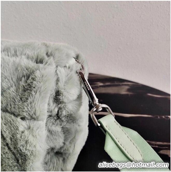 Buy Promotional Prada Mink hair shoulder bag 1BC292M light green