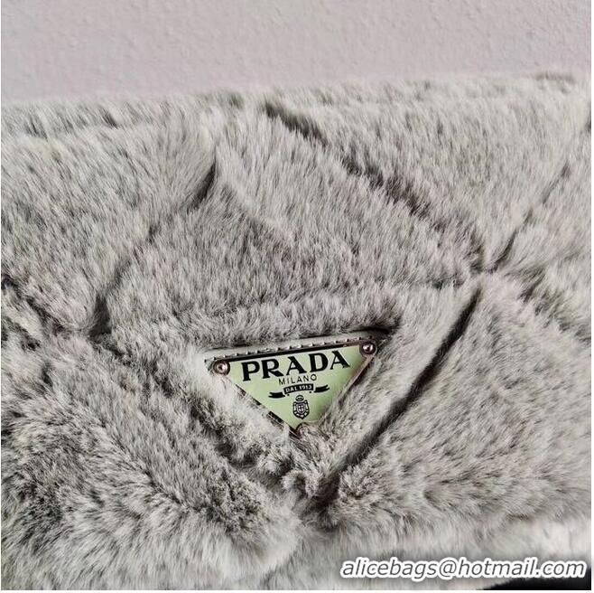 Buy Promotional Prada Mink hair shoulder bag 1BC292M light green