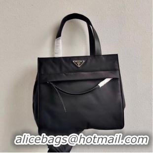 Grade Quality Prada Re-Edition nylon tote bag 1BC318 black