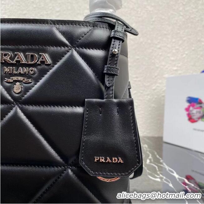 Design Fashion Prada Nappa Leather Prada Spectrum Tote 1BG319 black