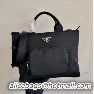 High Quality Prada Re-Edition nylon tote bag 1BG354 black