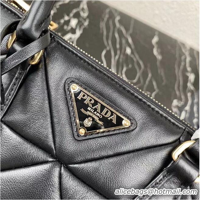 Low Price Prada Nappa Leather Prada Spectrum Tote 1BG863 black