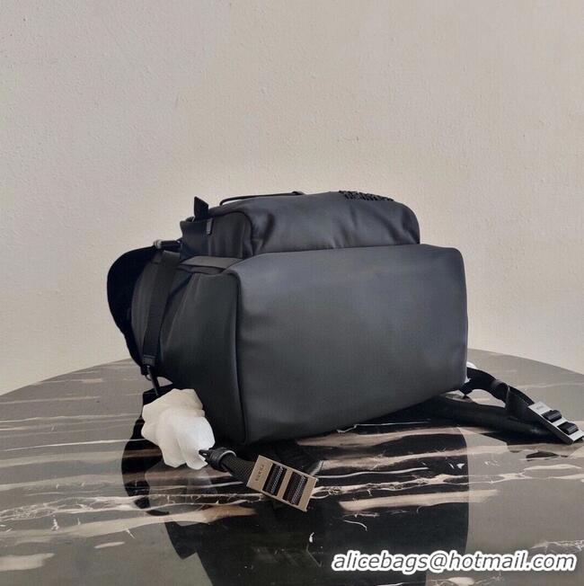 Good Quality Prada Technical fabric backpack 2VZ135X black