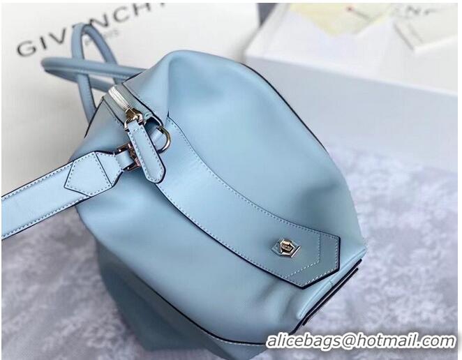 Good Price GIVENCHY Original Leather Shoulder Bag 63188 sky Blue