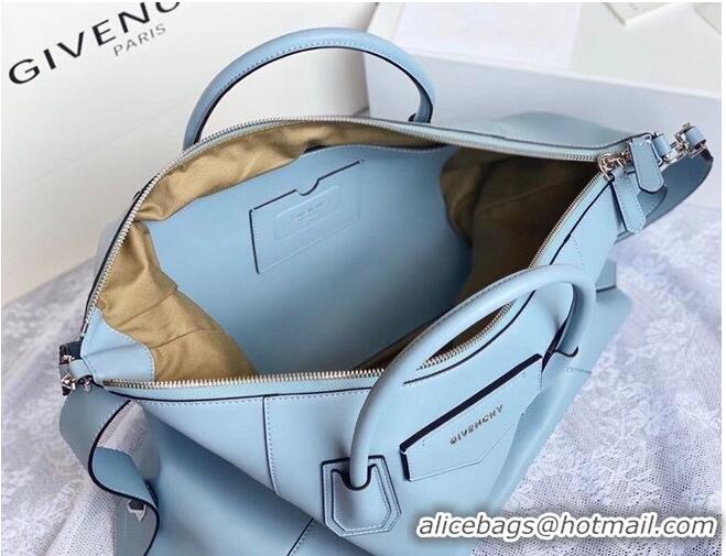 Good Price GIVENCHY Original Leather Shoulder Bag 63188 sky Blue