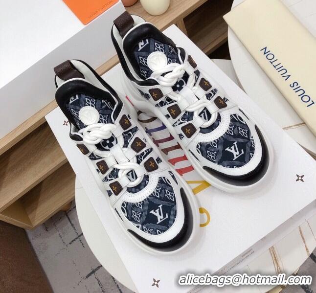 Best Price Louis Vuitton LV Archlight Sneakers 120436 Navy Blue