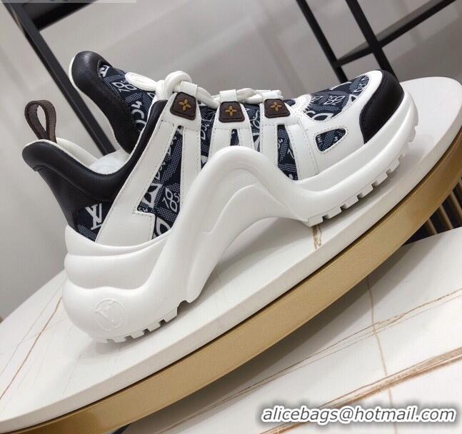 Best Price Louis Vuitton LV Archlight Sneakers 120436 Navy Blue