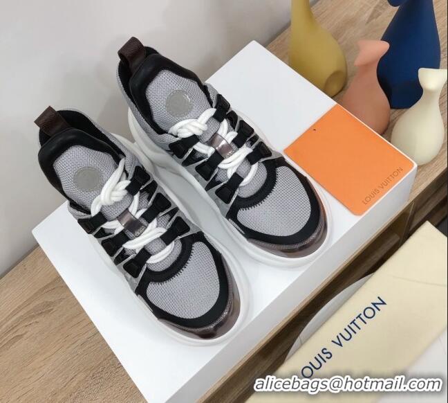 Super Quality Louis Vuitton LV Archlight Mesh Sneakers Silver 120445