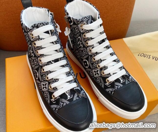 Low Price Louis Vuitton Since 1854 Stellar Sneaker Boot 122179 Grey