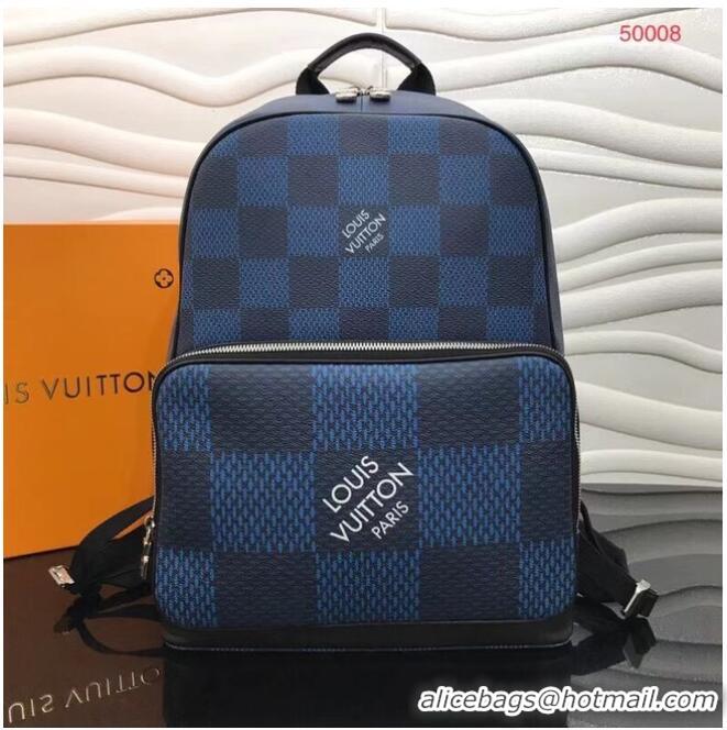 Luxury Discount Louis vuitton Monogram Canvas Original Backpack M50008 blue