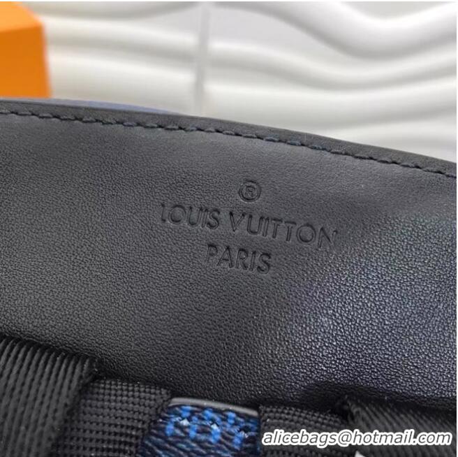 Luxury Discount Louis vuitton Monogram Canvas Original Backpack M50008 blue