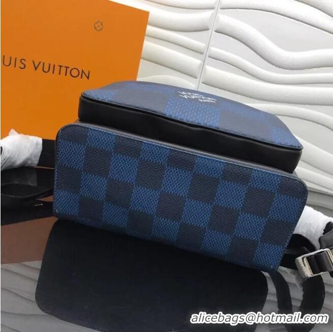 Luxury Discount Louis vuitton Monogram Canvas Original Backpack M50008 blue