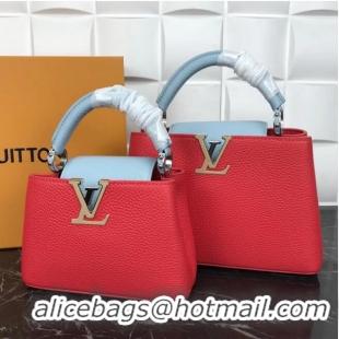 Market Sells Louis Vuitton CAPUCINES PM M57519 red&blue