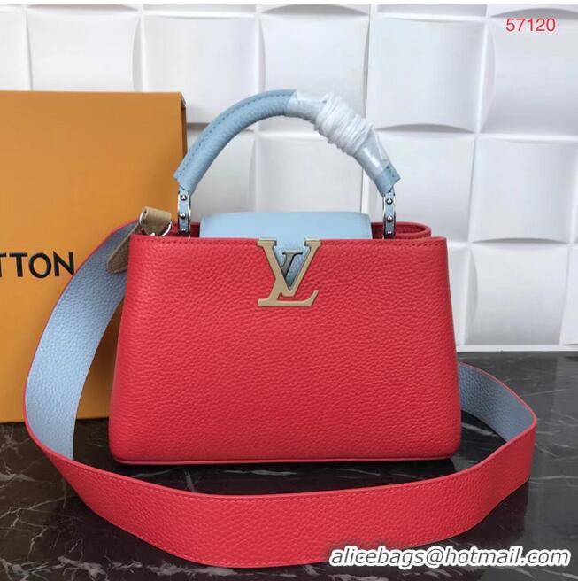 Market Sells Louis Vuitton CAPUCINES PM M57519 red&blue