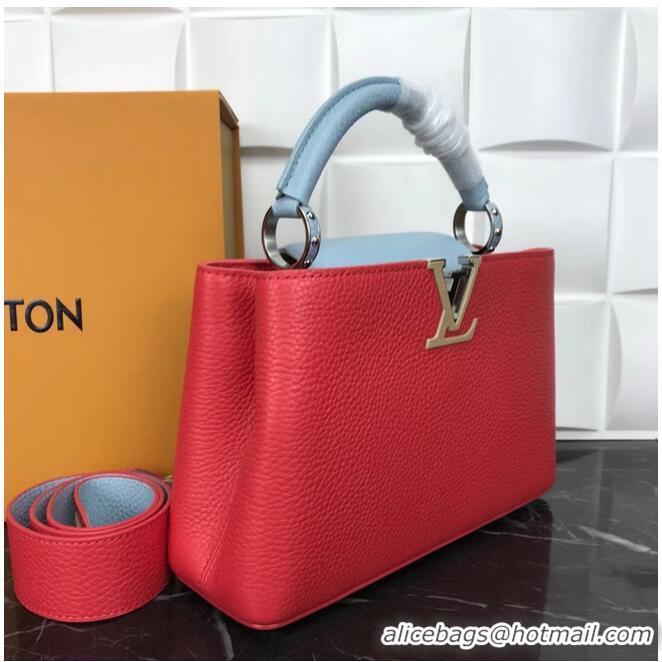 Market Sells Louis Vuitton CAPUCINES PM M57519 red&blue