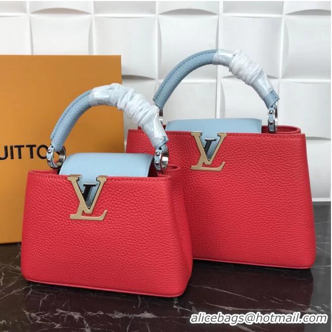 Market Sells Louis Vuitton CAPUCINES PM M57519 red&blue