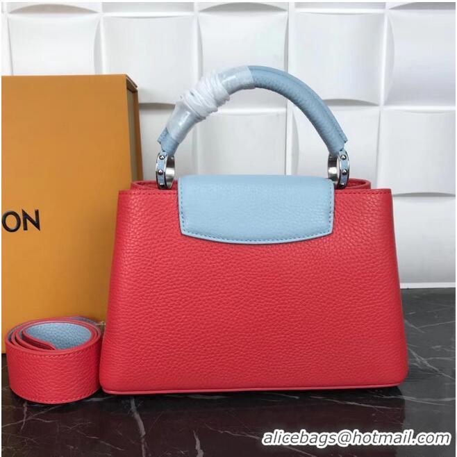 Market Sells Louis Vuitton CAPUCINES PM M57519 red&blue