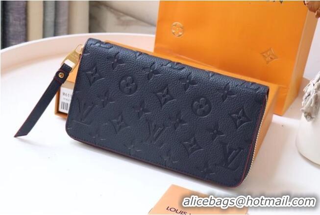 Good Taste Louis Vuitton Original Monogram Empreinte Wallet M60571 Navy Blue