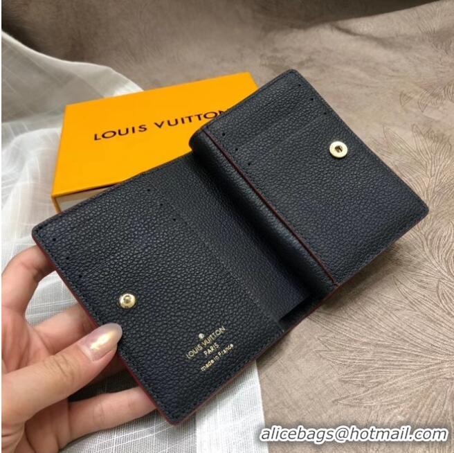 Low Cost Louis Vuitton Original Monogram Empreinte CLEA WALLET M80152 Navy Blue