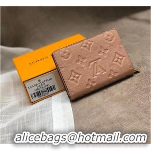 Louis Vuitton Original Monogram Empreinte CLEA WALLET M80152 pink