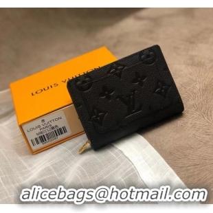 Top Quality Louis Vuitton Original Monogram Empreinte CLEA WALLET M80152 black