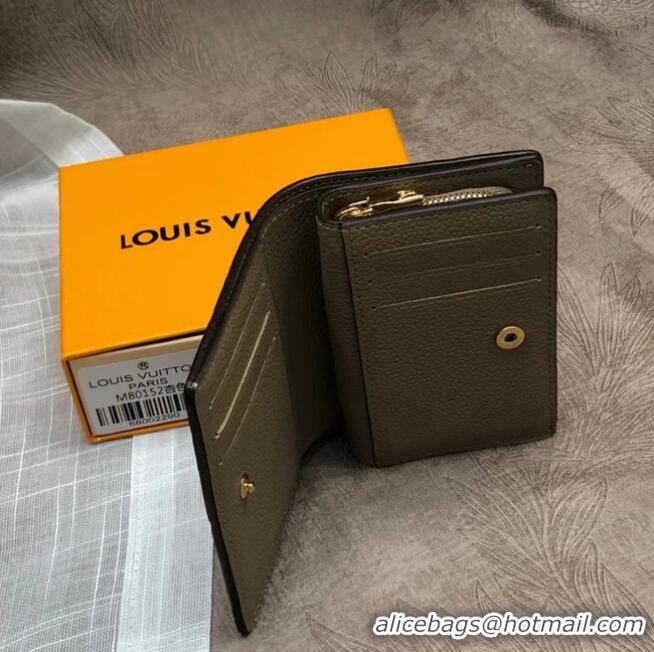 Famous Brand Louis Vuitton Original Monogram Empreinte CLEA WALLET M80152 Tourterelle Beige