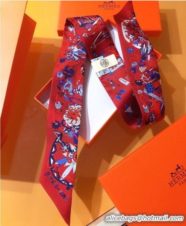 Top Quality Hermes Twilly Small silk scarf H06355