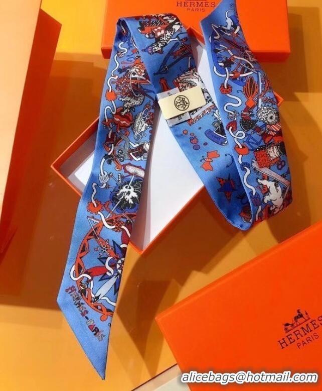 Reasonable Price Hermes Twilly Small silk scarf H06356