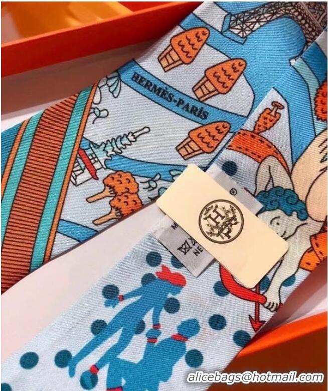 Good Quality Hermes Twilly Small silk scarf H06357