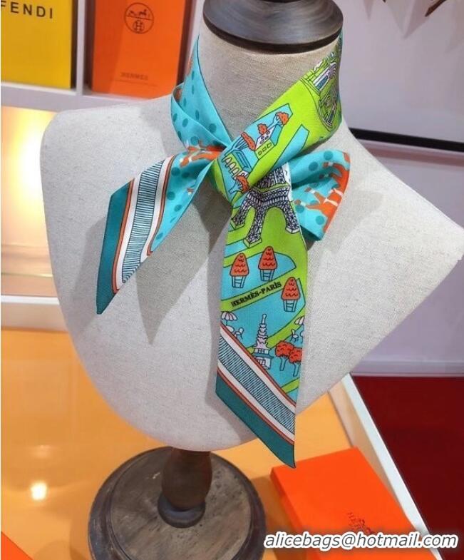 Famous Brand Hermes Twilly Small silk scarf H06360